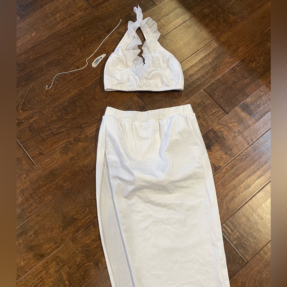 Custom dance costume- worn one season, extra small adult